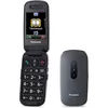 Image de Téléphone portable Panasonic KX-TU446EXG 6,1 cm (2.4') 110 g Gris pour seniors