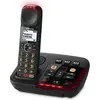 Image de Panasonic KX-TGM420 Téléphone numérique sans fil avec répondeur, Téléphone, Noir