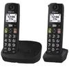 Image de Téléphone DECT Panasonic KX-TGU112 avec identification de l'appelant Noir