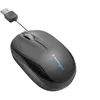 Image de Kensington Pro Fit Retractable Mobile - Souris - optique - 3 boutons - filaire - USB - noir