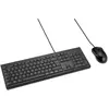 Image de Kensington KM100 EQ Ensemble de bureau filaire (FR, Filaire), Clavier, Noir