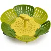 Image de Joseph Joseph Insert de dégazage vapeur pliable Bloom, Poêle + casserole : accessoires, Vert