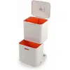 Image de JOSEPH JOSEPH Totem Max Poubelle et bac de recyclage 60 litres Pierre