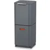 Image de JOSEPH JOSEPH Totem Compact Poubelle 40 litres Graphite