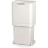Image de Joseph Joseph Totem Pop 40L Mülltrennungs- & Recycling-Einheit - Stein, Poubelle, Blanc