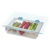 Image de Tiroir de rangement sous l'étagère Joseph Joseph Fridgestore pour réfrigérateurs Transparent