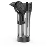 Image de Set d'ustensiles 5 pièces avec support compact Joseph Joseph Elevate Fusion Gris