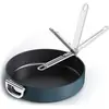 Image de Joseph Joseph Space poêle à frire poignée rabattable D30cm, Poêle + casserole, Argent, Bleu