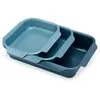 Image de Set de 3 plats a rotir Joseph Joseph Nest Bleu