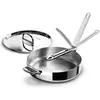 Image de Joseph Joseph Space Steel Stielkasserolle, Poêle + casserole, Argent