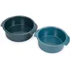 Image de Joseph Joseph 2er Set Nest Bake Backform Kuchen antihaftbeschichtet, Moule à gâteau, Bleu