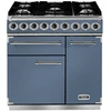Image de Piano De Cuisson Gaz Falcon Deluxe 900 F900dxdfca/nm-eu Bleu Chine Nickel / Grilles Mates