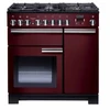 Image de Piano De Cuisson Gaz Falcon Professional Deluxe Pdl90dfcy/c-eu Rouge Airelle