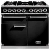 Image de Piano De Cuisson Gaz Falcon Deluxe 1000 F1000dxdfbl/cm-eu Grilles Mattes