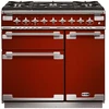 Image de Piano De Cuisson Gaz Falcon Elise Els90dfrd/-eu Rouge Cerise