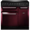 Image de Piano Induction Aga Master Chef Deluxe Mdx90eicby Rouge Airelle Chrome