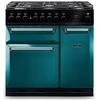 Image de Piano Mixte Aga Master Chef Deluxe Mdx90dfsal/-eu Salcombe Blue Chrome
