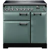 Image de Piano Induction Falcon Leckford Deluxe Lkd90eimg/c-eu Vert Minéral Mat Chrome