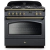 Image de Piano De Cuisson Mixte Falcon Clas90fxdfsl/b-eu Ardoise Laiton