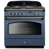 Image de Piano De Cuisson Mixte Falcon Clas90fxdfsb/b-eu Roche Bleue Laiton