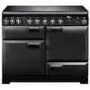 Image de Piano Induction Falcon Leckford Deluxe Lkd110eicb/c-eu Charbon Mat Satiné Chrome