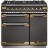 Image de Piano Mixte Falcon Elise Luxe Els90dfsl/ab-eu Ardoise Laiton