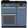 Image de Piano Mixte Falcon Infusion Inf90dfpstb/cm-e1 Roche Bleue Chrome