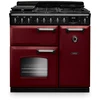 Image de Piano Mixte Falcon Cldl90dfpbor/cm-e1 Bordeaux Chrome