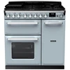 Image de Piano Mixte Falcon Estel Deluxe Esdl90dfpmsb/cm-e1 Bleu Pastel Chrome