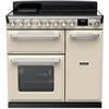 Image de Piano Induction Falcon Estel Deluxe Esdl90eippcr/cm-e1 Crème Pastel Chrome
