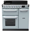 Image de Piano Induction Falcon Estel Deluxe Esdl90eipmsb/cm-e1 Bleu Pastel Chrome
