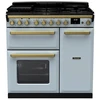 Image de Piano Mixte Falcon Estel Deluxe Esdl90dfpmsb/ab-e1 Bleu Pastel Laiton