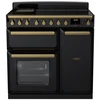 Image de Piano Induction Falcon Estel Deluxe Esdl90eipgbl/ab-e1 Noir Brillant Laiton