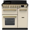 Image de Piano Induction Falcon Estel Deluxe Esdl90eippcr/ab-e1 Crème Pastel Laiton