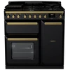 Image de Piano Mixte Falcon Estel Deluxe Esdl100dfpgbl/ab-e1 Noir Brillant Laiton