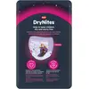 Image de Huggies Couches de nuit Jumbo-Pack Girl 4-7 ans (Taille M, Pack mensuel, 64 pcs)