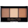 Image de Makeup Revolution, Highlighter + autobronzant, Kit Ultra Sculpt & Contour (Moyen C04, Ultra léger, Contour, Highlighter)
