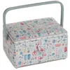 Image de Coffret à couture motif Mercerie - 17.8x24.5x14.5 cm - Distrifil(...) - Multicolore