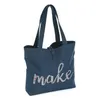 Image de Sac à ouvrage Make - 11 x 35 x 35 cm - Distrifil(...) - Bleu