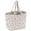 Image de Sac de rangement à cordon motif Abeille - 18x32x34cm - Hobby Gift(...) - Ecru