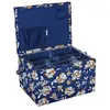 Image de Boîte de Couture "Automne" - 23.5x31x20cm - Hobby Gift(...) - Bleu Marine
