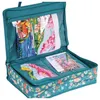 Image de Sac tout-en-un à ouvrage   Motif Oiseaux   Hobby Gift (26,5 x 10 x 34,5 cm)(...) - Vert