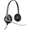 Image de HP Poly H261H HOH VT pour les utilisateurs d'appareils auditifs (Filaire), Casque micro de bureau, Noir