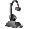 Image de POLY Savi 8210 UC Casque Sans fil À la main Bureau/Centre 209212-02