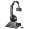 Image de Poly Savi 8210 UC - Standard - micro-casque - sur-oreille - DECT 6.0 - sans fil