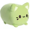Image de Peluche Chat 18cm Modèle Meowchi Style Kawaii Tasty Peach Vert