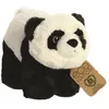 Image de Aurora peluche Eco Nation panda 23 cm en peluche noir/blanc