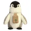 Image de Aurora peluche Eco Nation pingouin 24 cm en peluche noir/gris