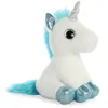 Image de Aurora peluche licorne Sparkle Tales SnowbelleUnicorn 18 cm blanc