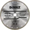 Image de DeWalt, Lame de scie, Disques diamantés : Construction générale DT3732alien (Coupe propre) 230mm Ø